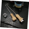 Ciieeo 2pcs Bar Ice Pick Ergonomic Handle Ice Remover for
