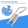 Agatige Hot Cutter Blade, Fabric Cutter, Alloy Fabric Rope Cutting