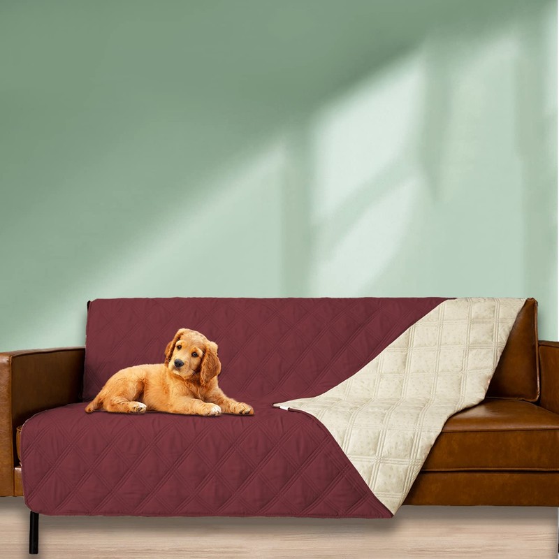Ameritex Waterproof Dog Bed Cover Pet Blanket with Anti-Slip Back