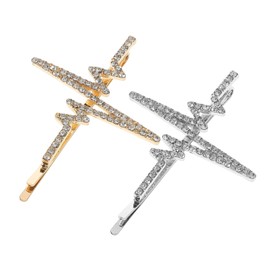 Baluue Rhinestone Hair Clips for Women of Chic Decorative Bobby Pins Versatile Hair Accessories for Weddings and