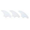 3PCS Surfboard Fin Replacement PVC Paddle Board Fin Surfboard Accessory