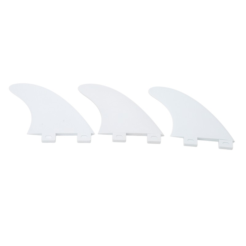 3PCS Surfboard Fin Replacement PVC Paddle Board Fin Surfboard Accessory