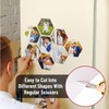 Magnetic Sheets with Adhesive Backing for Crafts, DIY 12 Pack.