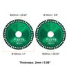 sourcing map 5pcs 4" Diamond Saw Blade, 20mm Arbor Cut