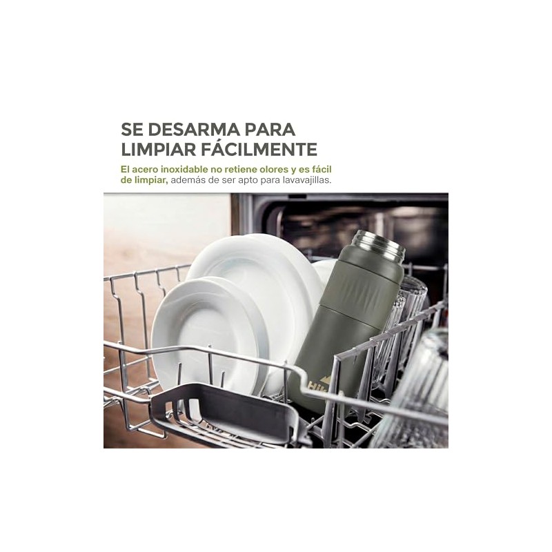 Hikeo Termos para Agua Café y Té 2 Pzas 580