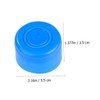 TEHAUX 35Pcs Splash Water Jug Sealing Caps Blue Spill Covers