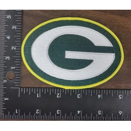 Unbranded Green Bay Packers Football Iron on Embroidered Patch