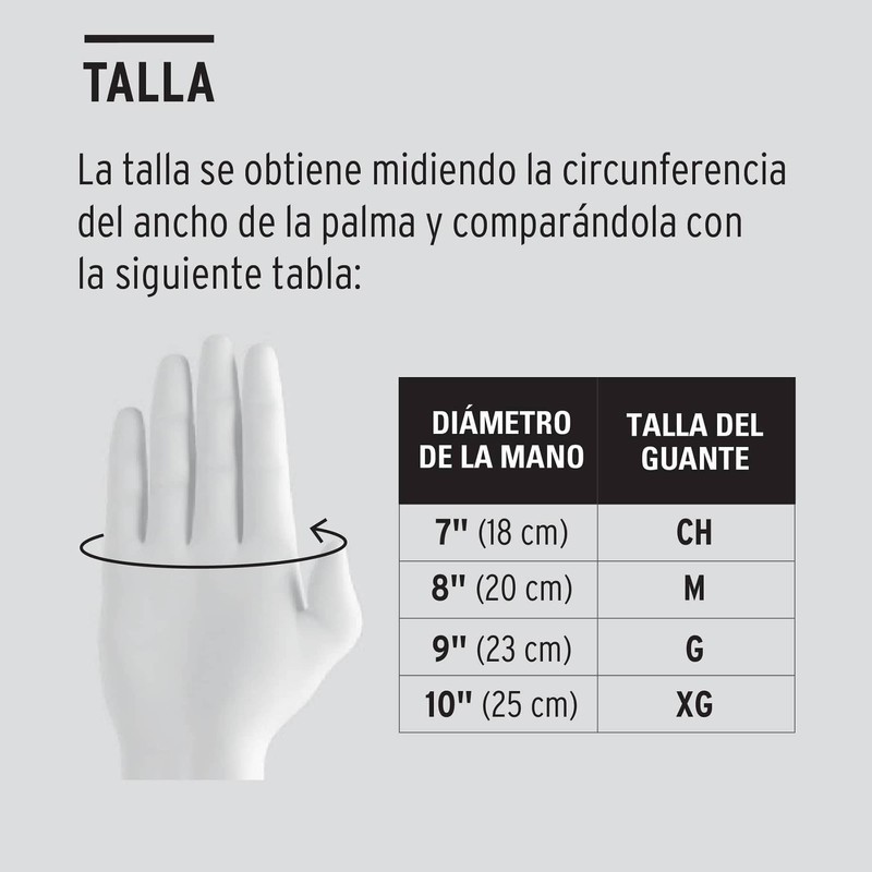 Truper GU-132, Guantes de nylon recubierto de nitrilo, máximo agarre,