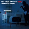125dB Loud Motion Sensor Alarm with 328ft Remote Control(40ft PIR