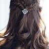 HARIO HAP-WF-003H Hair Rubber White Flower
