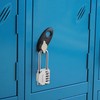 Puroma 2 Pack 2.6 Inch Long Shackle Combination Lock 4