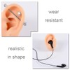 Human Ear Model Simulation Artificial Human Left Ear Silicone Ear