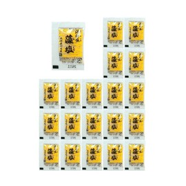 Shiramatsu Hamami Salt Salt (0.04 oz (1 g) x 20 Bags), Small Bag, Salt, Seasoning, Outdoor, Takeout