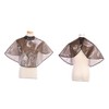LALAFINA 1pc Hairdressing Shawl Non-stick Hair Cutting Cape for Home