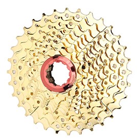 Keenso Mountain Bike Cassette Free Wheel 9 Speed 11-32T Bicycle Cassette Replacement Cassette for Mountain Bike Road Bike