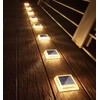 Lacasa Solar Deck Lights, 8 Pack 30LM LED Dock Lights