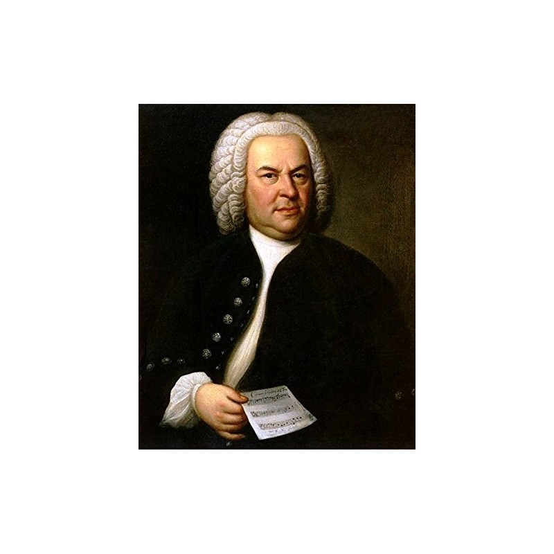 wesellphotos Johann Sebastian Bach 8x10 Photo