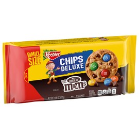 Keebler Keebler Chips Deluxe Cookies Rainbow with M&M's Chocolate Candies, 14.6 Oz. (Pack of 1)