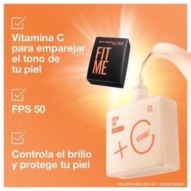 Base de maquillaje Fit Me Fresh Tint, 10.5 de Maybelline NY
