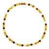 Chain Ball 8 mm Amber, amber, Amber