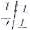 EYEYE Rollerball Pens 0.5mm Black 50 Pack, Extra Fine Point