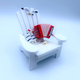 USB Flash Drives 16GB - USB Drive - Flash Drive Music - Accordion Jump Drive (Scarlet Accordion)