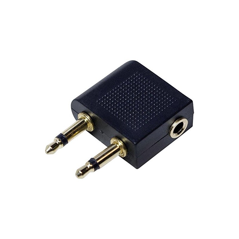 LogiLink CA1089 Audio Adaptor for Airline Seat and Audio Connection