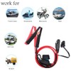 YETOR 10AWG Battery Alligator Clips,SAE Quick Release Adapter to Alligator