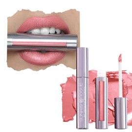 Runway Rogue Barra De Labios Líquida Silk Glam, Barra De Labios Rosa Limonada Escarchada De Larga Duración, Call Sheet                                