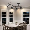 SEEBLEN 4-Light Modern Track Lighting Fixtures Ceiling, Adjustable Foldable Arms