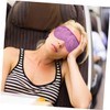LALAFINA 2pcs Sleep Eye Mask Double-sided Silk Blindfold for Comfortable