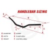 ProTaper SE 7/8" Dirt Bike Handlebar KX High Bend Platinum