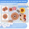 Aeelike Blocking Mats for Knitting and Crochet, 9 Pack Thick