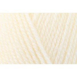 50g King Cole Big Value DK Crochet Yarn - 100% Acrylic Double Knitting Wool for Crafting Jumpers & Sweaters - Cream 4021