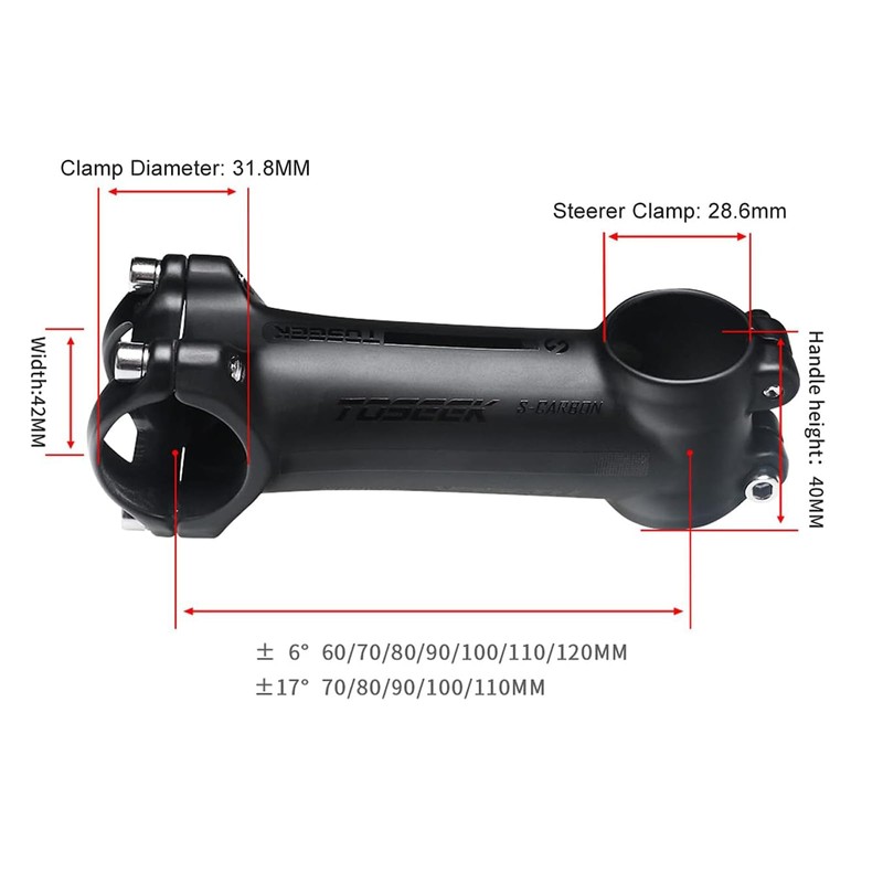 PLATT Bicycle Stem Handlebar Riser Extension Stem MTB Fork Shaft
