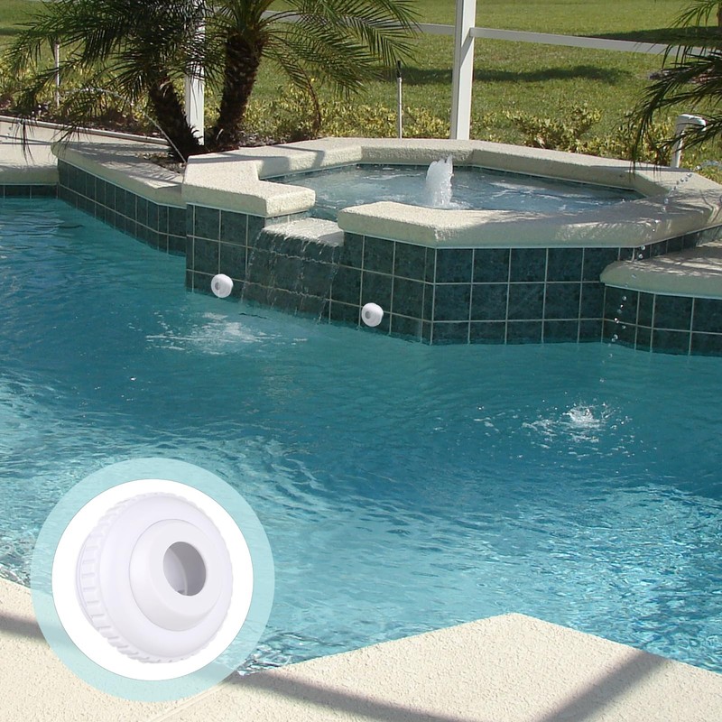 Zyghjort 2 Pack Pool Jet Nozzles, 3/4-Inch Swimming Pool Return