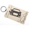 BlackStuff Carbon Fibre Keyring Compatible with A4 S4 RS4 B9