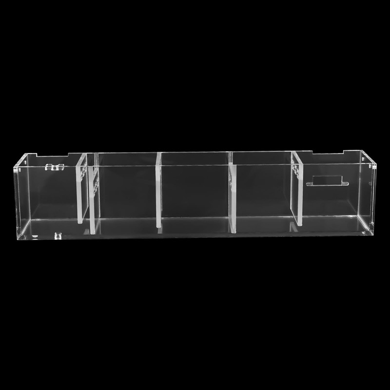 DYNAMI 5 Grids Acrylic Fish Tank Filter Box,External Aquarium Water