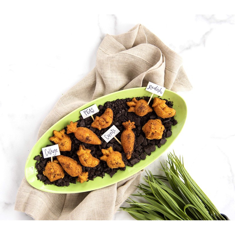 Nordic Ware Garden Patch Cast Aluminum Pan, 2 Cup Capacity,