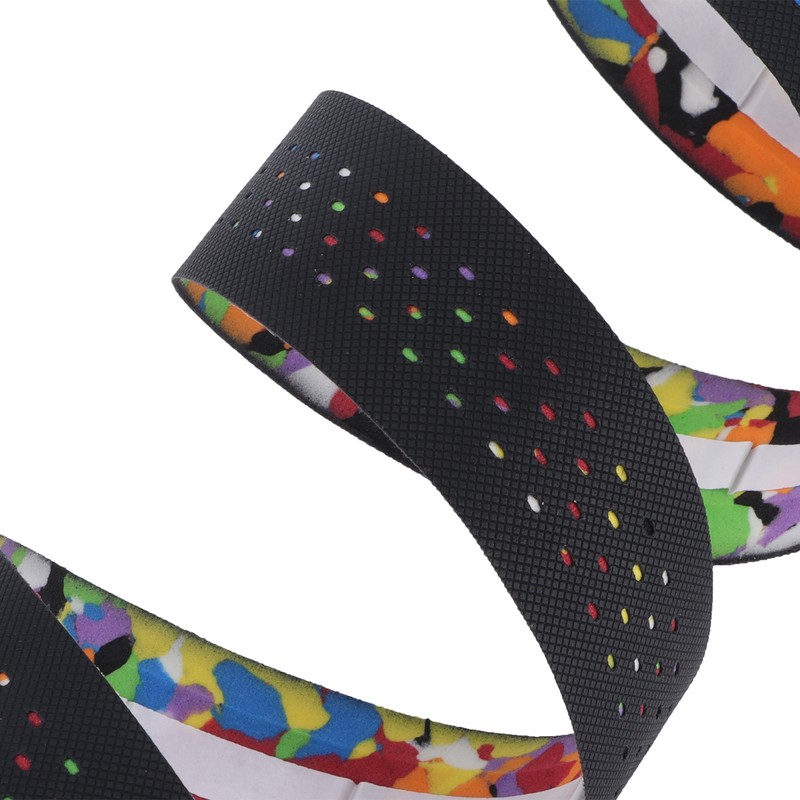 Bike Handlebar Tape NonSlip Cycling Bar Wrap PU Leather Highway
