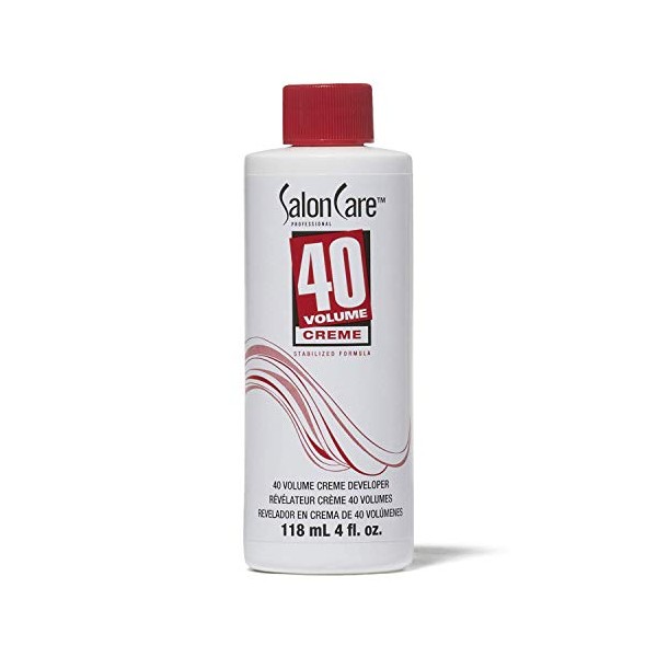 Salon Care 40 Volume Creme Developer, 4 ounce