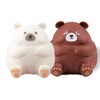 Jumbo Bear Squishies Toys, 2 Pack Stress Relief Bear Toy