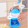 Manual Ice Shaver Crusher Shredding Snow Cone Maker Machine Create