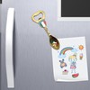 Magnetic Spoon Shaped Bottle Opener - Metal Corkscrew for Bottle