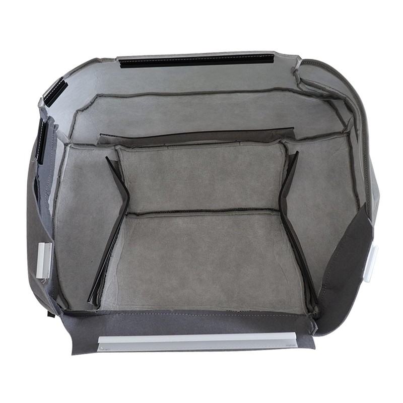 GXARTS Driver Side Bottom Replacement Cloth Seat Cover Gray Compatible