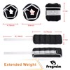 Fragraim Adjustable Ankle Weights 1-10 LBS Pair with Removable Weight