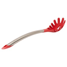 Cuisipro Silicone Spaghetti Server, 12.25-Inch, Red, Red (7112512L)