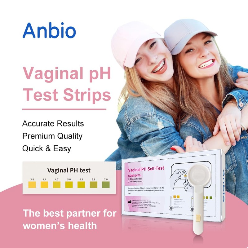 OneStep pH Vaginal Test Strips - Test for Determining Vaginal