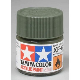 Tamiya Acrylic Mini XF-67 NATO Green