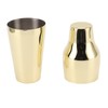 Stainless Steel Drink Shaker French Style 2 Section Martini Mixer